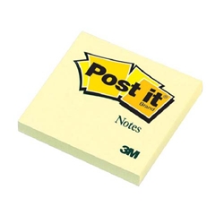 yellow post it notes
