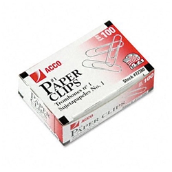 ACCO Paper Clips 100 Pack