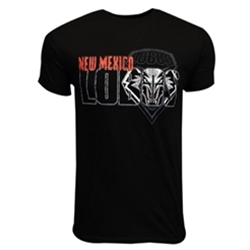 Men's CI Sport T-Shirt NM Lobos Shield Black