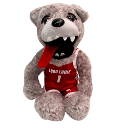 Plush Basketball Player Lobo Louie Mascot