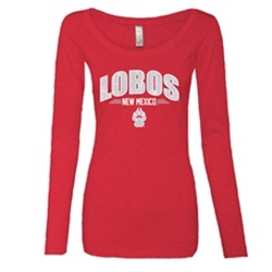 Women's CI Sport Long Sleeve T-Shirt Lobos NM Red