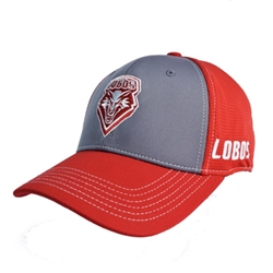 Youth Top of the World Cap Lobos Shield Red/Gray