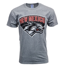 Men's Russell T-Shirt NM Side Lobo Gray