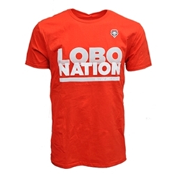 Men's Champion T-Shirt Lobo Nation Red