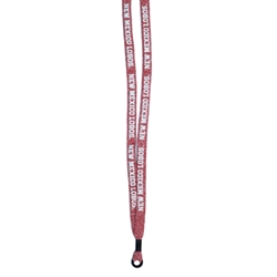 Neil Lanyard New Mexico Lobos Red