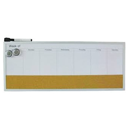 Dooley Magnetic Dry Erase Calendar Board 8" x 20"