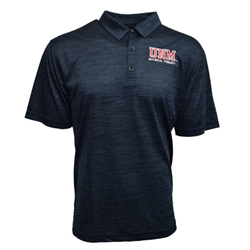 Men's CI Sport Polo Vintage UNM Physical Therapy Black