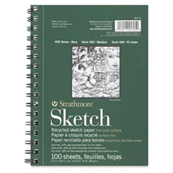 Stathmore Sketch Book Spiral 5.5 x 8.5 " 100 Pages