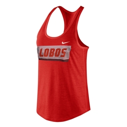 Women's Nike Tank Top Lobos Red