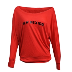 Women's Team 44 3/4 Tee New Mexico Red