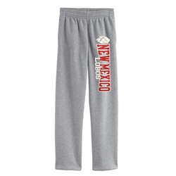 Youth Russell New Mexico Lobos Side Wolf Grey