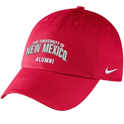 Nike Cap University of New Mexico Alumni Red