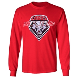 Men's CI Sport Long Sleeve T-Shirt New Mexico & Shield Red
