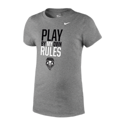 Youth Nike T-Shirt My Rules Lobo Shield Heather