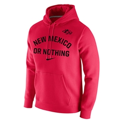 Men's Nike Hood New Mexico Or Nothing & Side Wolf Red