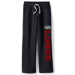 Men's CI Sport Pants Side Wolf & Lobos Black