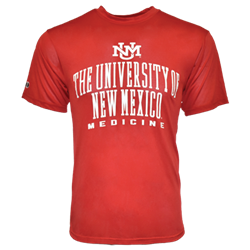 Men's Holloway T-Shirt UNM Medicine Red