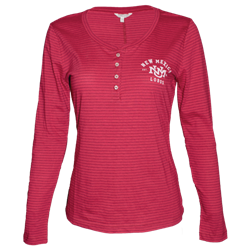 Women's StepForward Long Sleeve T-Shirt NM Lobos UNM Logo Red