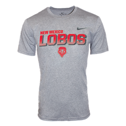 Youth Nike T-Shirt NM Lobos Gray