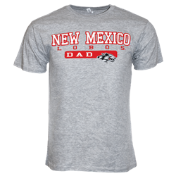 Men's CI Sport T-shirt NM Lobos Dad Gray