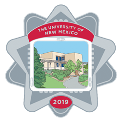2019 Official UNM Holiday Ornament Dane Smith Hall