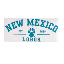 CDI Decal NM Lobos Est. 1889 Paw print