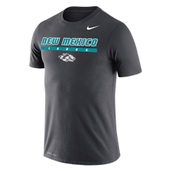 Men's Nike T-Shirt NM Lobos Side Wold Gray