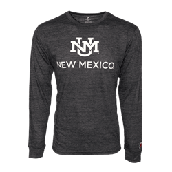 Men's League Long Sleeve T-shirt NM Interlocking Gray