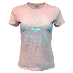 Women's League T-shirt NM Positive Imapact Eco Interlocking Pink