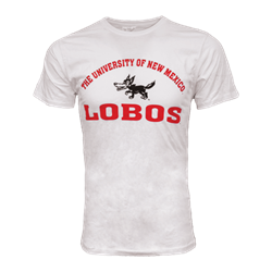 Men's CI Sport T-shirt The UNM Lobos Wolf White