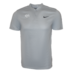 Men's Nike Polo UNM Interlocking Gray
