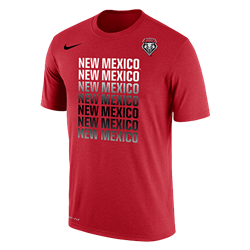 Men's Nike T-Shirt NM Lobo Shield Red