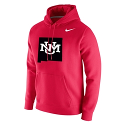 Men's Nike Hood UNM Interlocking NM Red