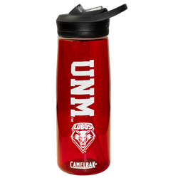 Camelbak Water Bottle 25oz UNM Lobo Shield Red