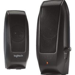 Logitech S-120 Speaker System Black