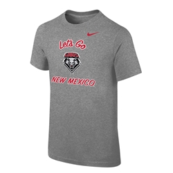 Nike Youth T-shirt Let's Go Gray