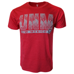 Men's CI Sprt T-shirt UNM Lobo Shield Red