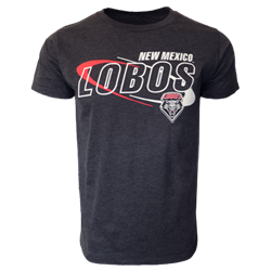 Men's Ci Sport T-shirt NM Lobos Lobo Shield Gray