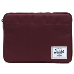 Hershel Anchor Poly Laptop Sleeve 15" Berry Wine
