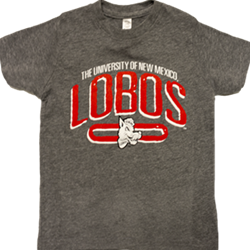 Toddler's CI Sport T-Shirt UNM Lobos Old School Lobo Gray