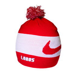 Nike Beanie Pom Lobos Red/White