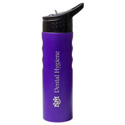 LXG Water Bottle Dental Hygiene Purple