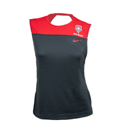 Women's Nike Tank Lobos Shield NM Grey & Red