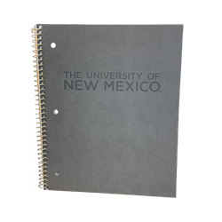 UNM 1 Subject Spiral Notebook Grey