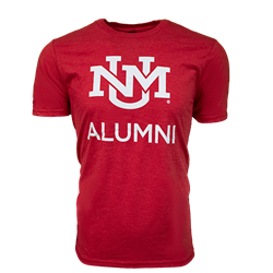 Men's District Perfect Tri T-shirt UNM Interlocking Alumni Red