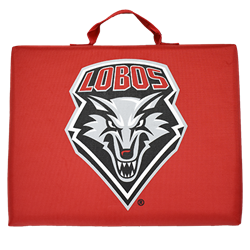 Logo Bleacher Cushion Lobo Shield Red