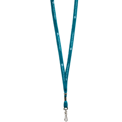 The Jardine Collection Shoelace Lanyard College of Pharmacy UNM Interlocking Teal