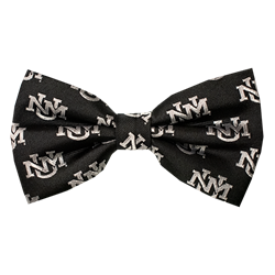 Neil Bow Tie UNM Interlocking - Black