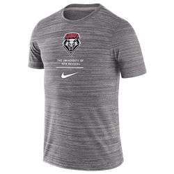 Men's Nike T-Shirt UNM Lobos Shield Grey