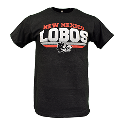 Men's CI Sport T-shirt NM Lobos Side Wolf Charcoal